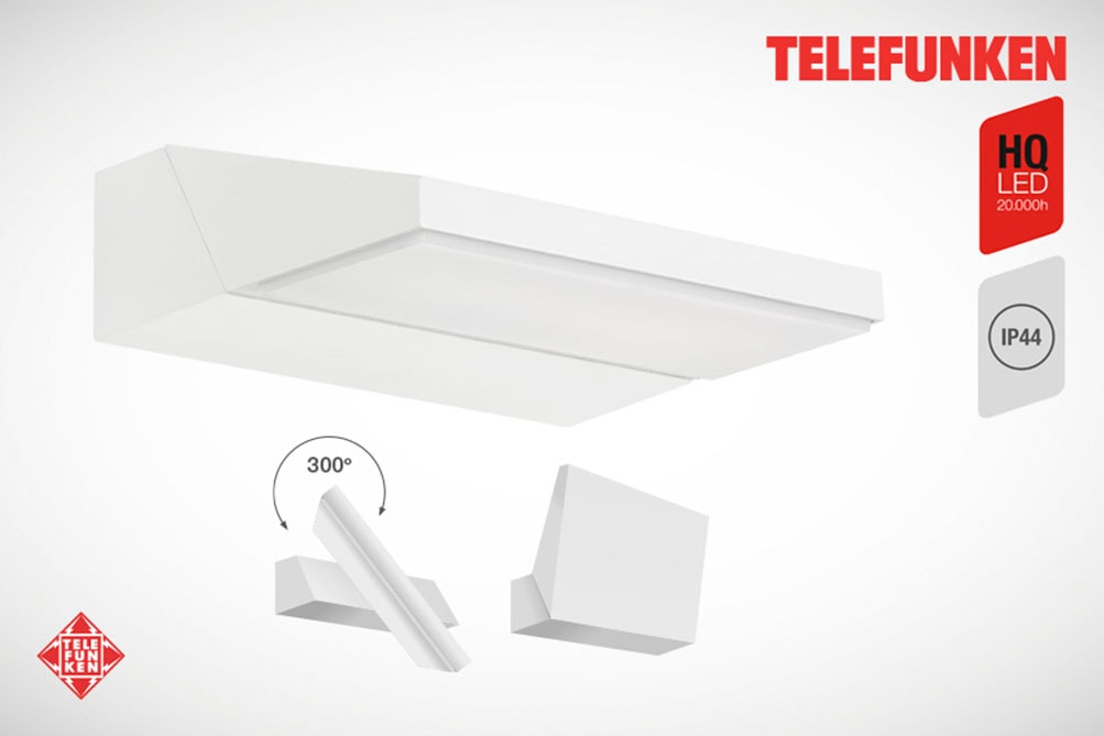Telefunken LED Außen-Wandleuchte "BERGEN" von Telefunken