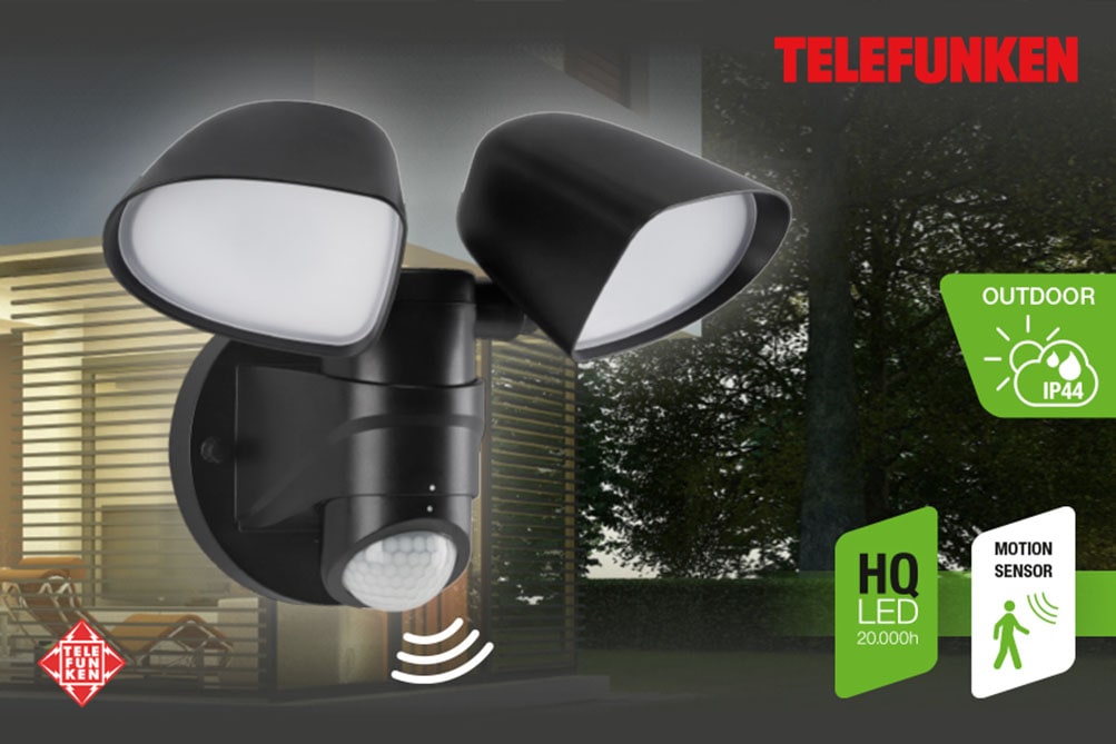 Telefunken LED Außen-Wandleuchte "BILBAO" von Telefunken