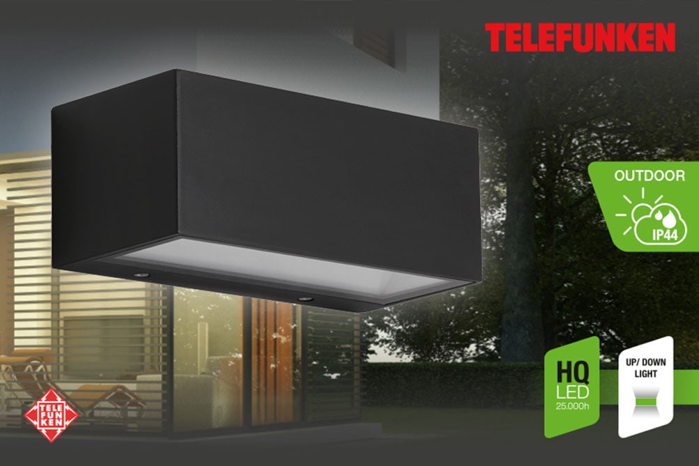 Telefunken LED Außen-Wandleuchte "MONACO" von Telefunken
