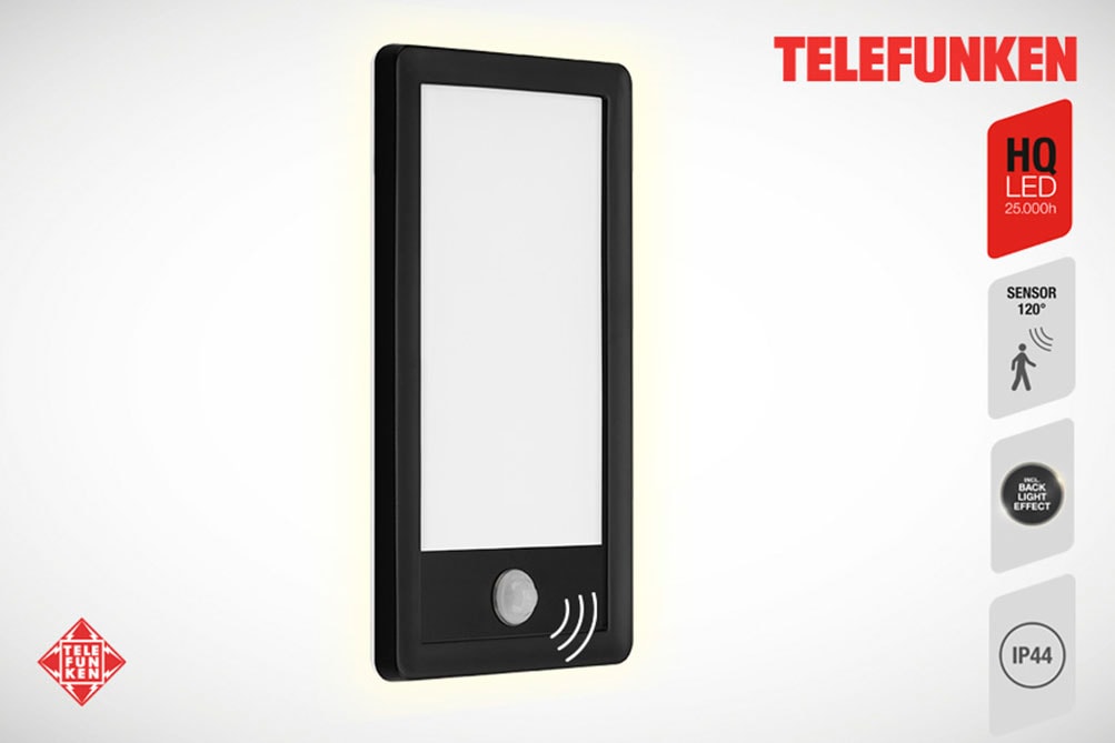 Telefunken LED Außen-Wandleuchte "NIZZA" von Telefunken