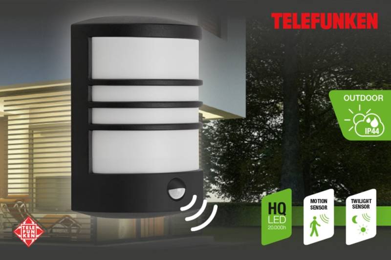 Telefunken LED Außen-Wandleuchte "TOLEDO" von Telefunken