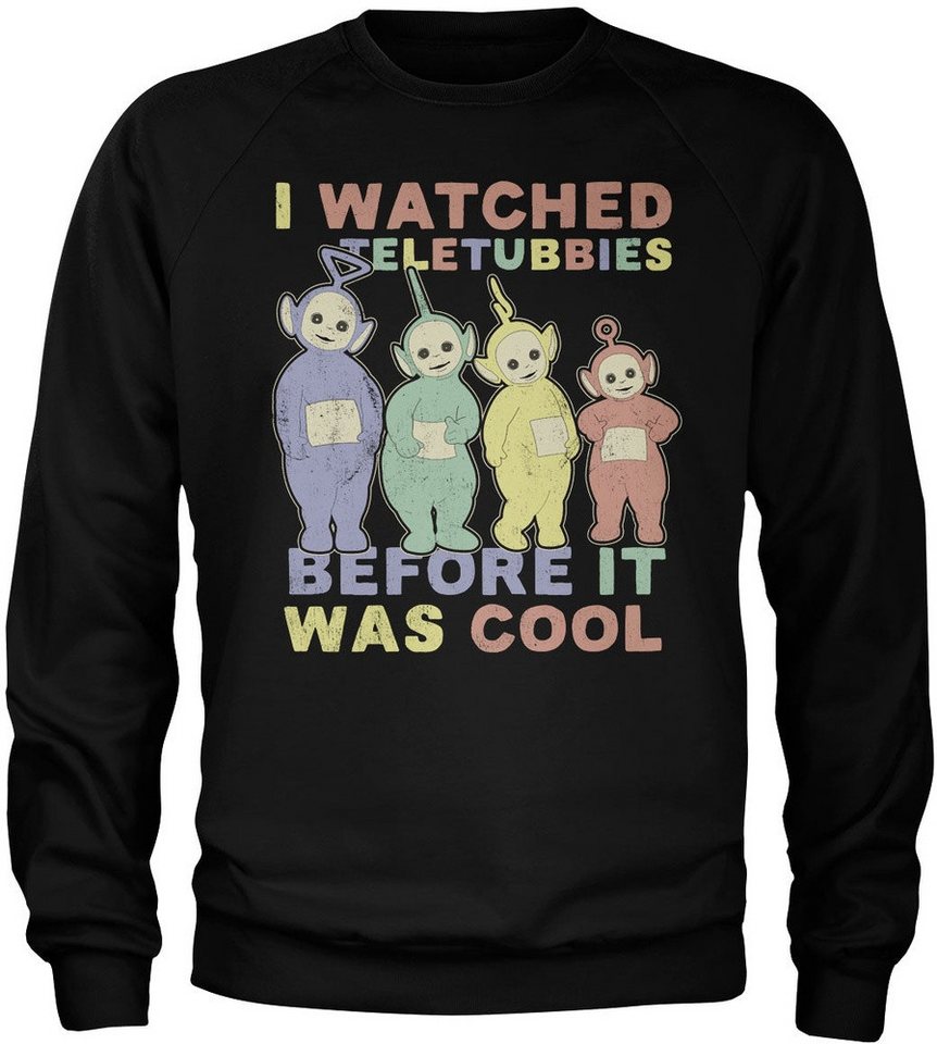 Teletubbies Rundhalspullover I Watched Before It Was Cool Sweatshirt Teletubbies Rundhalspullover I Watched Before It Was Cool Sweatshirt von Teletubbies