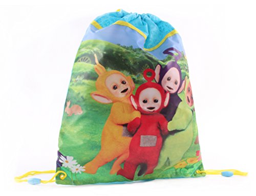 Teletubbies Turnbeutel mit Kordelzug, 44 cm, Blau von Teletubbies