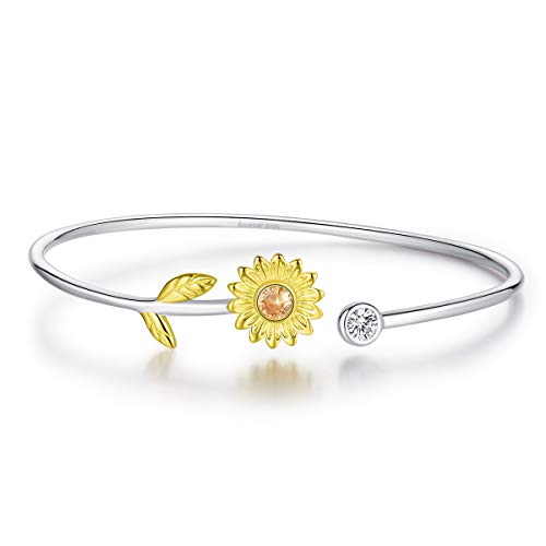 Fresh Daisy Armband, 925 Sterling Silber Armband für Frauen von Teleye