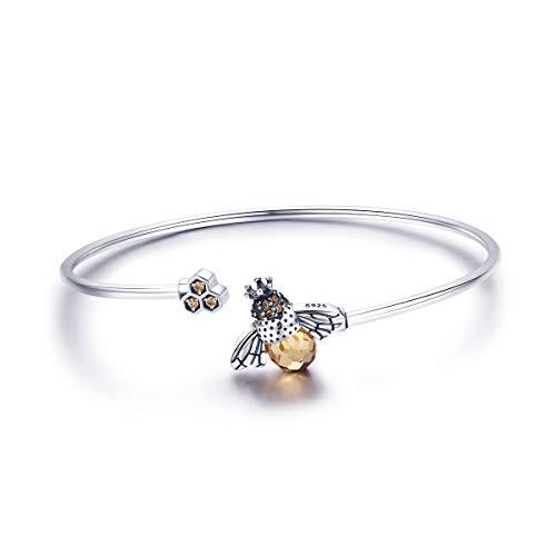 Honey Story Armband, 925 Sterling Silber Armband für Frauen von Teleye