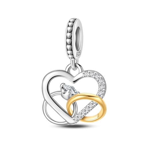Ring Loop Charm, Charme für Armband, Kompatibel mit Pandora Armband Halskette Ring Loop Charm, Charme für Armband, Kompatibel mit Pandora Armband Halskette von Teleye