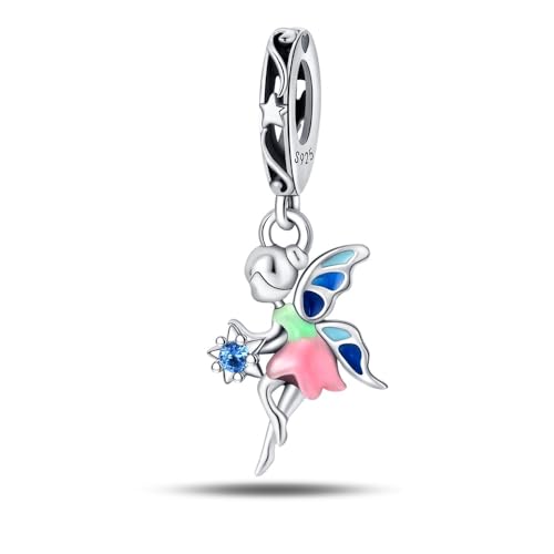 Star - Spirit Charm, 925 Sterling Silber Charm Armband Zubehör, Kompatibel mit Pandora Armband Halskette, Geschenk für Frauen Star - Spirit Charm, 925 Sterling Silber Charm Armband Zubehör, Kompatibel mit Pandora Armband Halskette, Geschenk für Frauen von Teleye