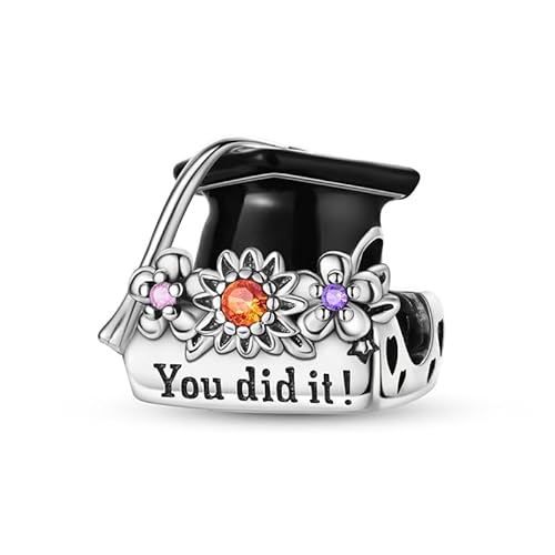 Teleye Graduation Blessing String Ornament Charm, Perlenarmband Charm, Fit für 3mm-4,5mm Armbänder Teleye Graduation Blessing String Ornament Charm, Perlenarmband Charm, Fit für 3mm-4,5mm Armbänder von Teleye