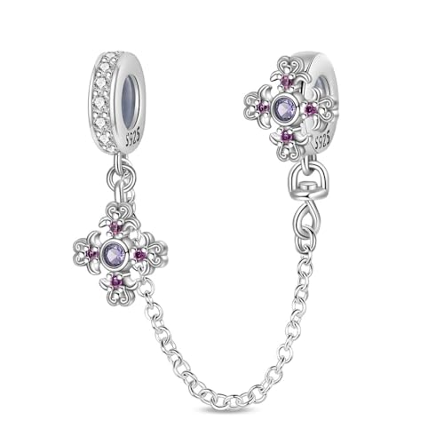 Teleye Klassisches Muster Charme, Perlenarmband Charme, Fit für 3mm-4,5mm Armbänder von Teleye