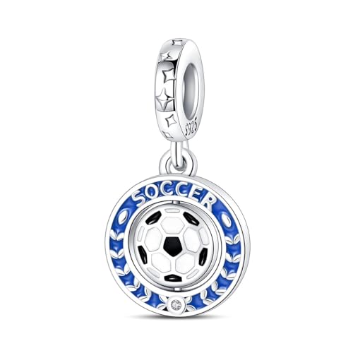 Teleye Lucky Wheel Anhänger Charm, Perlenarmband Charm, Fit für 3mm-4,5mm Armbänder von Teleye
