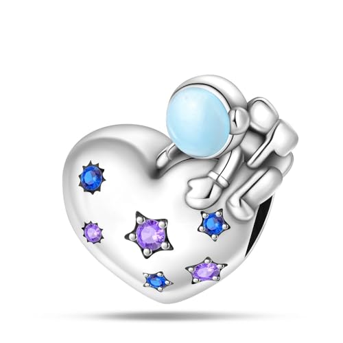 Teleye Moon Bead String Charm, Perlenarmband Charm, Fit für 3mm-4,5mm Armbänder Teleye Moon Bead String Charm, Perlenarmband Charm, Fit für 3mm-4,5mm Armbänder von Teleye