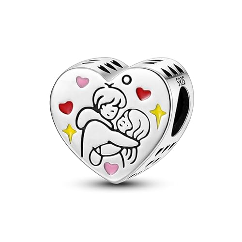 Teleye Paar Comic String Bead Charm, Perlenarmband Charm, Fit für 3mm-4,5mm Armbänder Teleye Paar Comic String Bead Charm, Perlenarmband Charm, Fit für 3mm-4,5mm Armbänder von Teleye