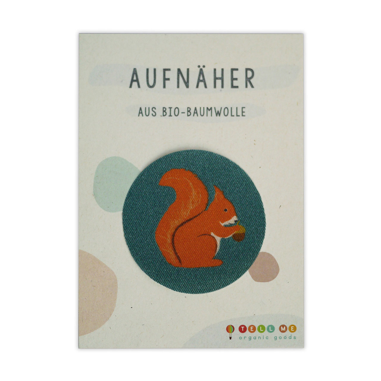 Aufnäher Eichhörnchen von Tell Me