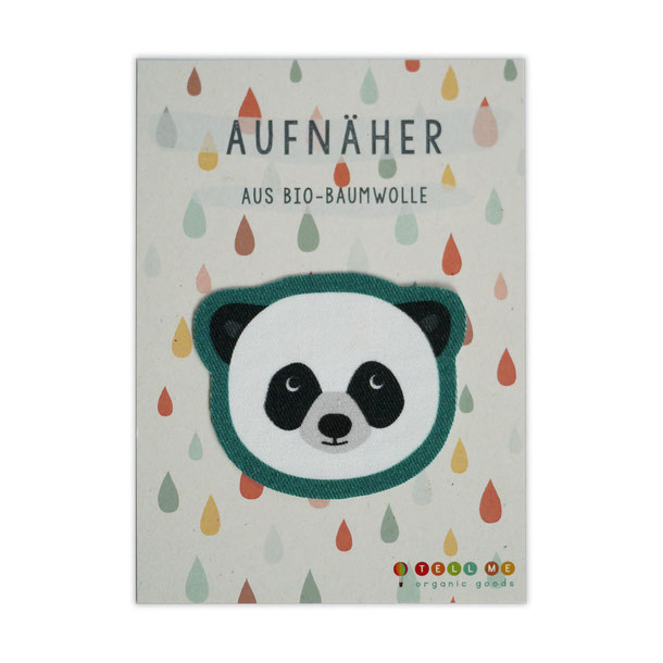 Aufnäher Panda von Tell Me