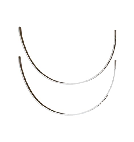 BH Bügel Ersatzbügel für Verschiedene Größen Metall ummantelt nickelfrei, Größe Bügel:6 von Telliswelt