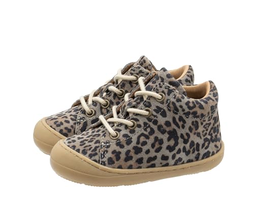 Telyoh Lauflernschuhe Mädchen Y01002 Leder Leo Print, Schuhgröße:EUR 22 von Telyoh
