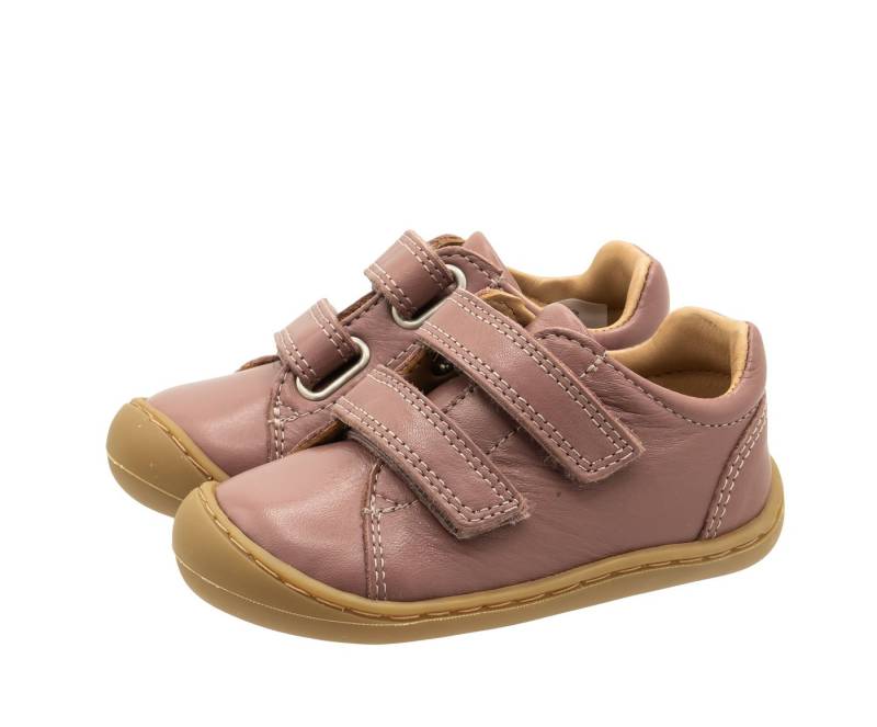 Telyoh Telyoh Barfußschuhe Lauflernschuhe Barefoot Y01098 Leder Old Rose Schnürschuh von Telyoh