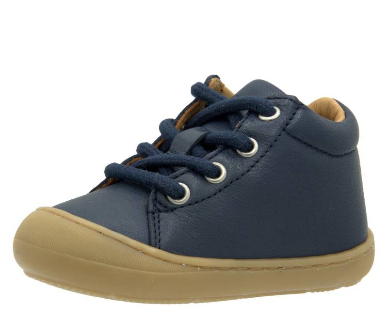 Telyoh Telyoh Lauflernschuhe Baby Schuh Y01002 Leder Blau Schnürschuh von Telyoh