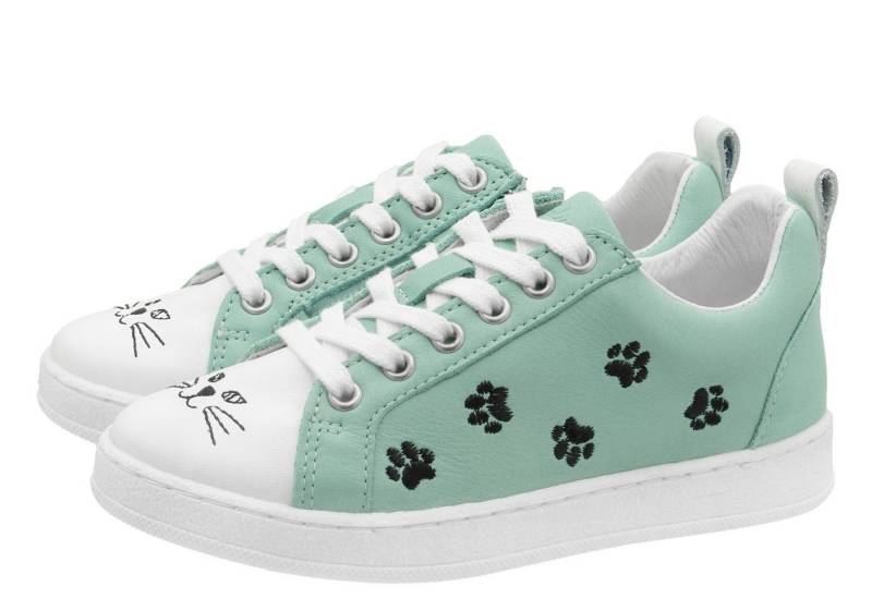 Telyoh Telyoh Sneakers Halbschuhe Mädchen Schuh Y01046 Leder Grün Sneaker von Telyoh