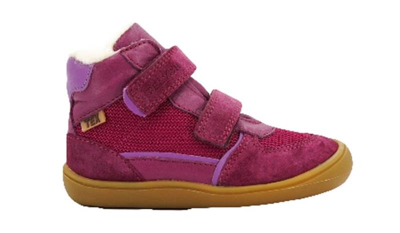 Telyoh Telyoh Stiefel Barfußschuhe Tex wasserdicht Wolle YX1158 Leder Textil Schnürstiefelette von Telyoh