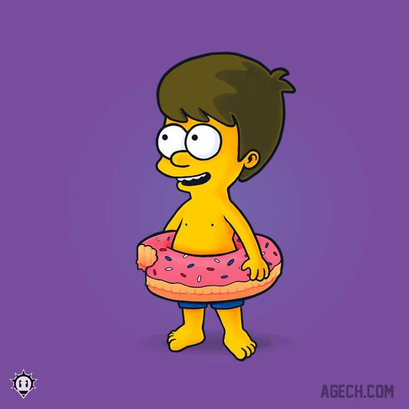 Homer Ist Bereit Für Den Sommer T-Shirt Und Tank Top.perfect-T-Shirt Sommer, Die Simpsons-Fans. Kostenloser Versand Weltweit von Tembart