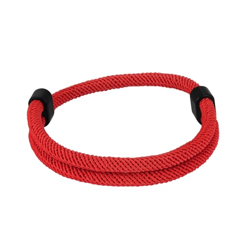 TempBeau Armband aus Segeltau für Herren Damen, Surferarmband Handgemacht Surfer Armband für Männer & Frauen, Einstellbar Geflochtenes Armbänder Bracelet Nautic Seil für Alltag Outdoor, Rot TempBeau Armband aus Segeltau für Herren Damen, Surferarmband Handgemacht Surfer Armband für Männer & Frauen, Einstellbar Geflochtenes Armbänder Bracelet Nautic Seil für Alltag Outdoor, Rot von TempBeau
