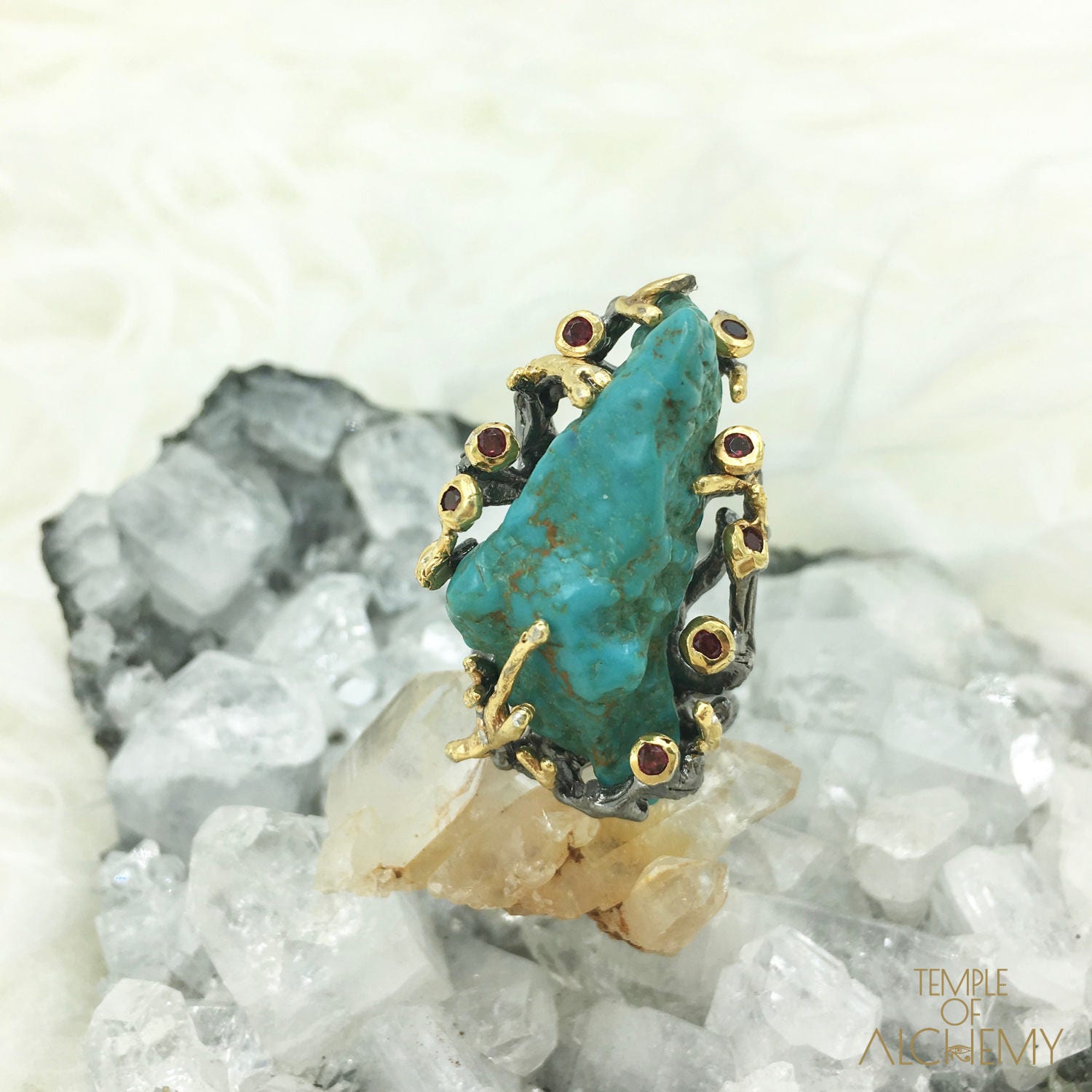 Intuition-Ring Größe 6 Türkis Kostenlose Dhl Expressversand 7125Gr1 Intuition-Ring Größe 6 Türkis Kostenlose Dhl Expressversand 7125Gr1 von TempleofAlchemy