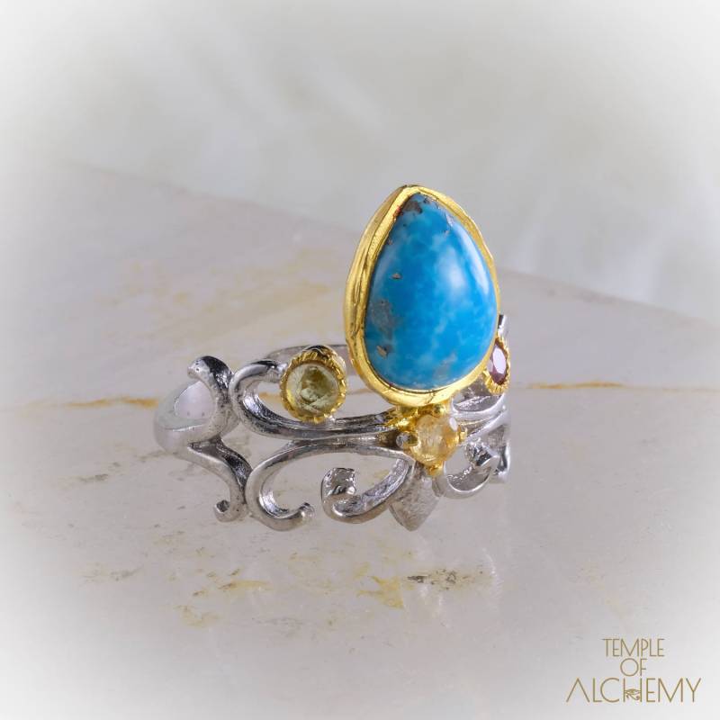 Intuition-Ring-Größe 7 Türkis Kostenlose Dhl Expressversand 7925Gr2 Intuition-Ring-Größe 7 Türkis Kostenlose Dhl Expressversand 7925Gr2 von TempleofAlchemy