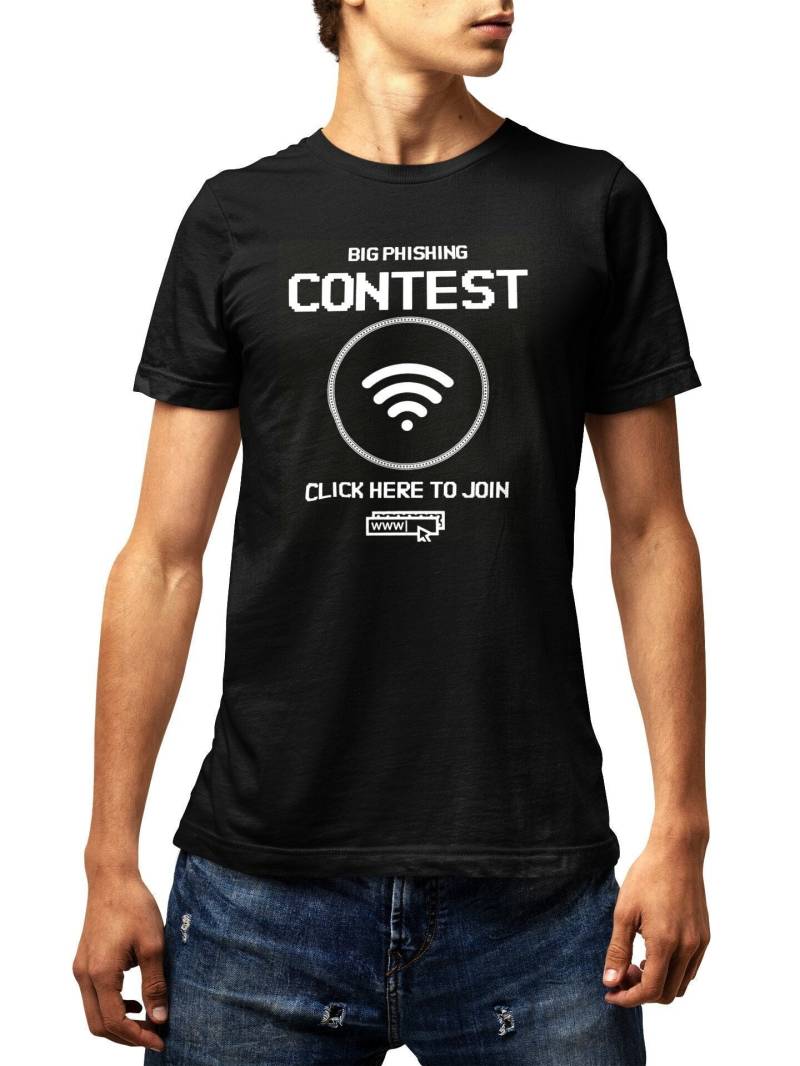 Lustiges Cyber Sicherheit Shirt - Computer Techie T-Shirt Tech Büro Kleidung Home Office Geschenk Für Support It Pc Nerd Unisex von TemptingtheDarkness