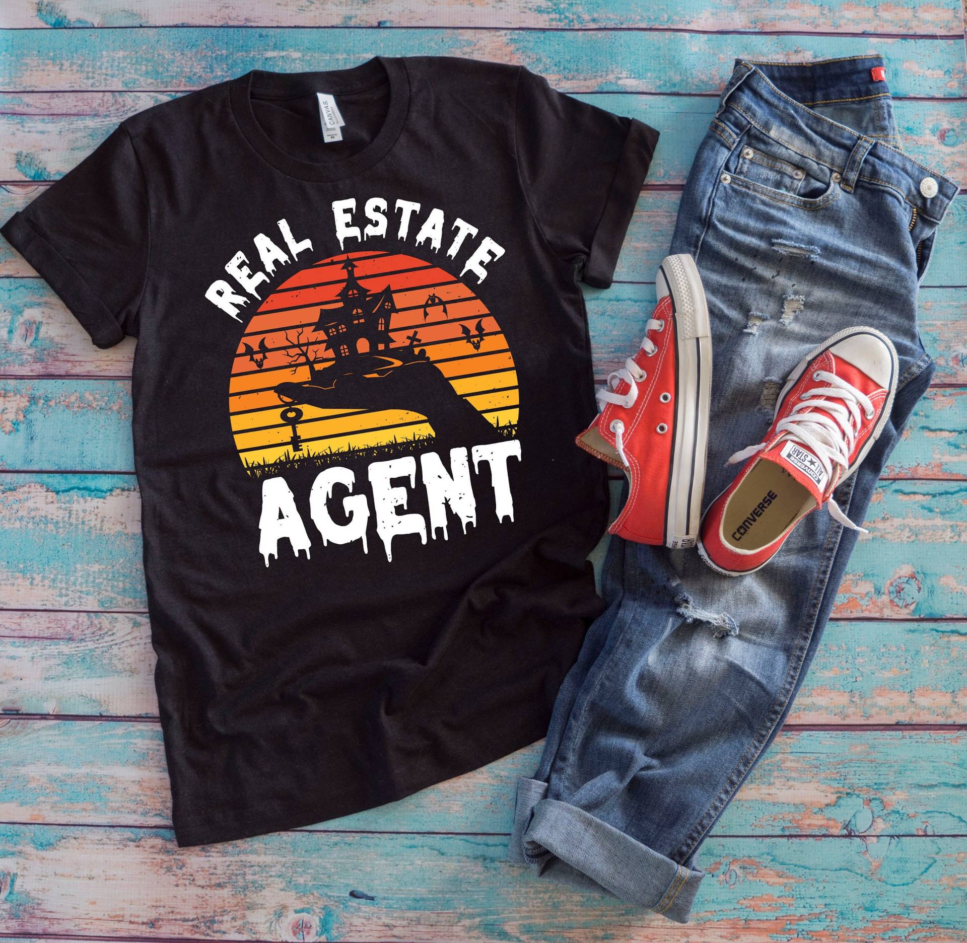 Halloween Real Estate Shirt | Makler Gruselige Realtor Geschenk von TempusVitae