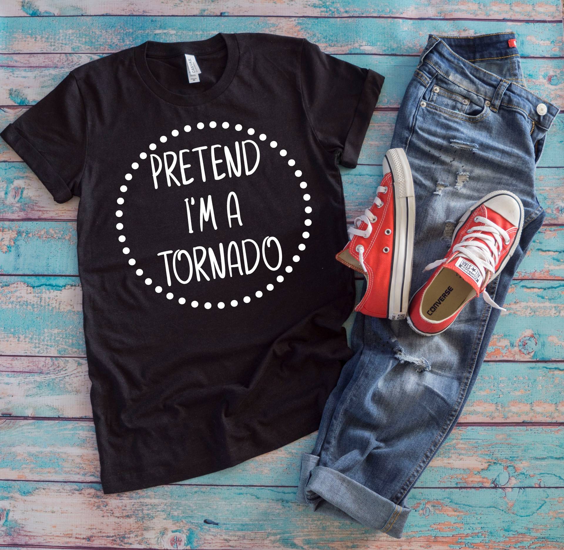 storm Chaser Shirt | Pretend I'm A Tornado Lazy Halloween Kostüm Geschenk von TempusVitae