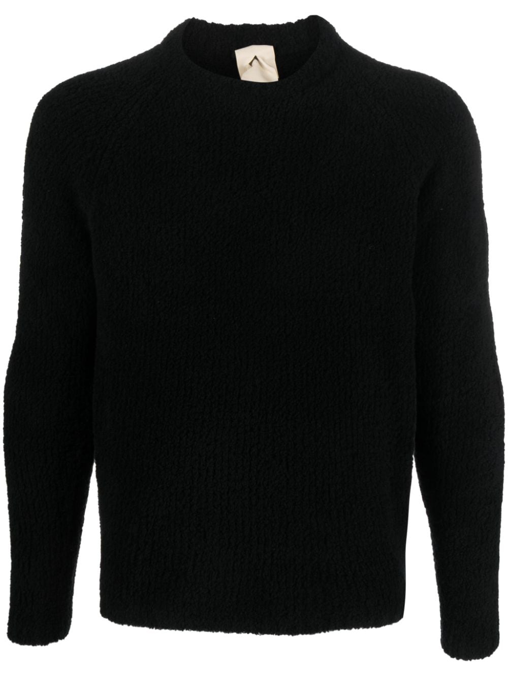 Ten C Strukturierter Pullover - Schwarz von Ten C