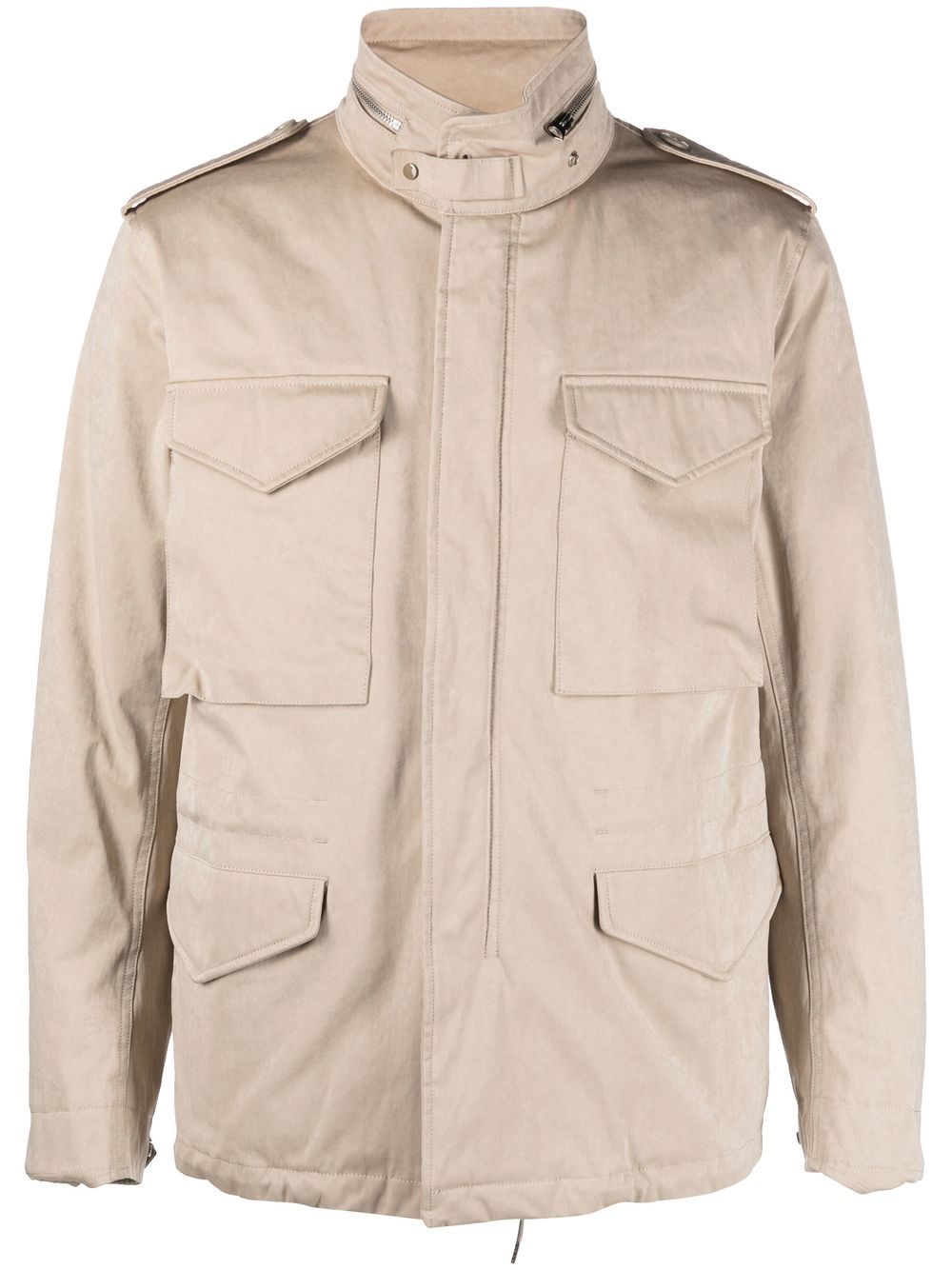 Ten C Jacke mit aufgesetzten Taschen - Nude von Ten C