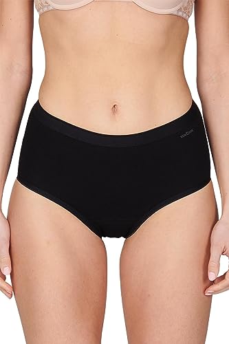 Ten Cate 2er Pack Midi Damen Slips - 32280 - Organic - M - Schwarz, blacks, M von Ten Cate