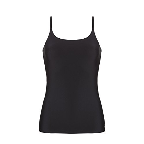 Ten Cate Secrets - Unsichtbares Damen Spaghetti-Top/Unterhemd in Vier Farben - Schwarz - Größe L (TC-302491-090-L) von Ten Cate