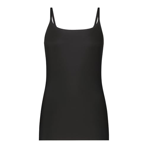 Ten Cate Secrets Damen Spaghetti-Top Unterhemd – Weich, Nahtlos & Unsichtbar unter Kleidung – Schwarz, Größe S von Ten Cate