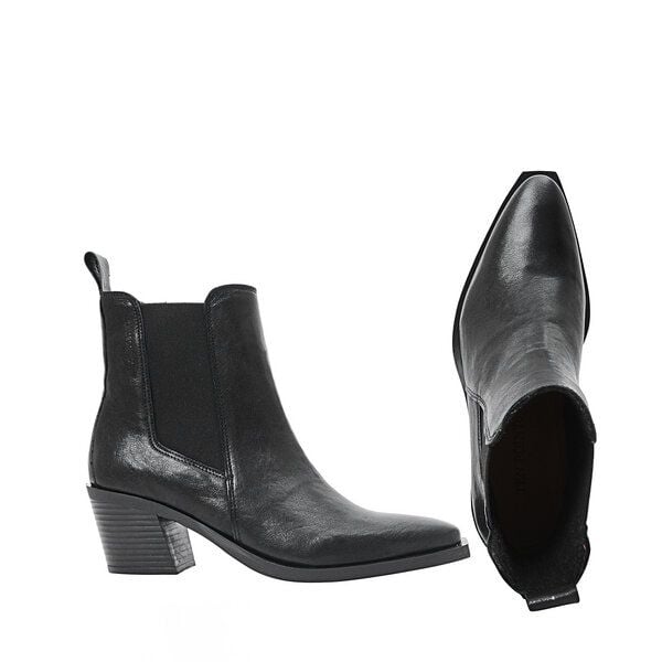 Ten Points Carmen, minimalistische Leder-Cowboy-Boots von Ten Points