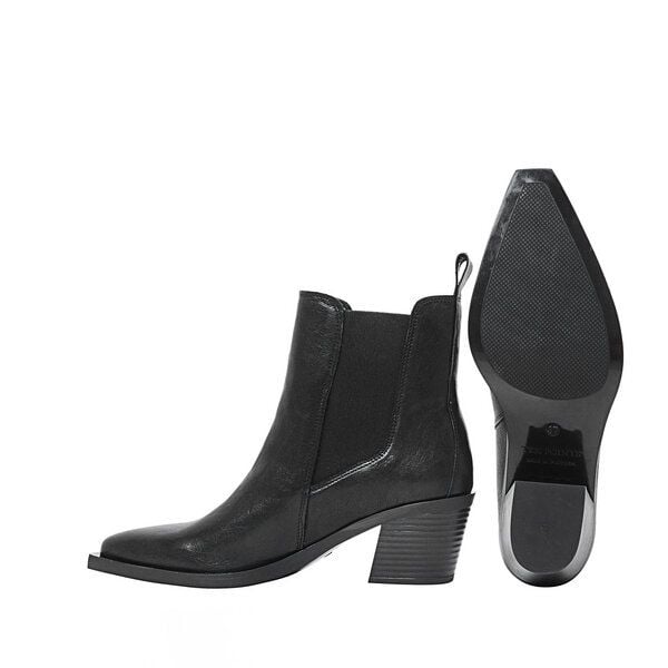 Ten Points Carmen, minimalistische Leder-Cowboy-Boots von Ten Points