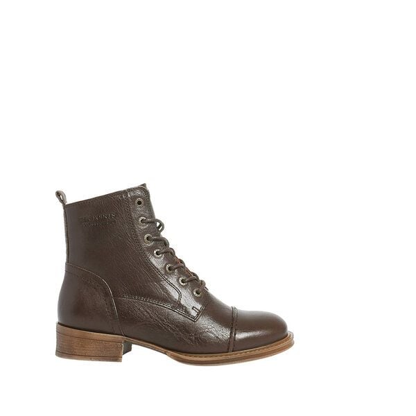 Ten Points gefütterte Schnürstiefel, Pandora Boots, vegetabil gegerbtes Leder von Ten Points