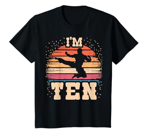 Kinder Taekwondo, 10-jähriger Geburtstagskind, 10. Taekwondo-Geburtstag T-Shirt Kinder Taekwondo, 10-jähriger Geburtstagskind, 10. Taekwondo-Geburtstag T-Shirt von Ten Year Old Taekwondo Tenth Birthday