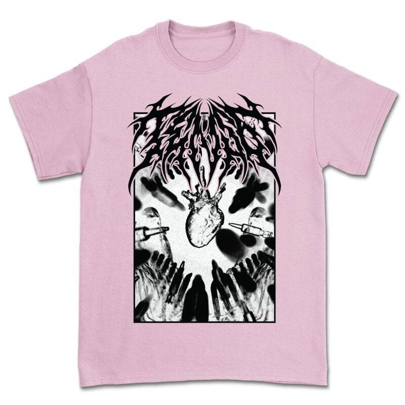 Ten56. Heart T-Shirt pink in XL Ten56. Heart T-Shirt pink in XL von Ten56.
