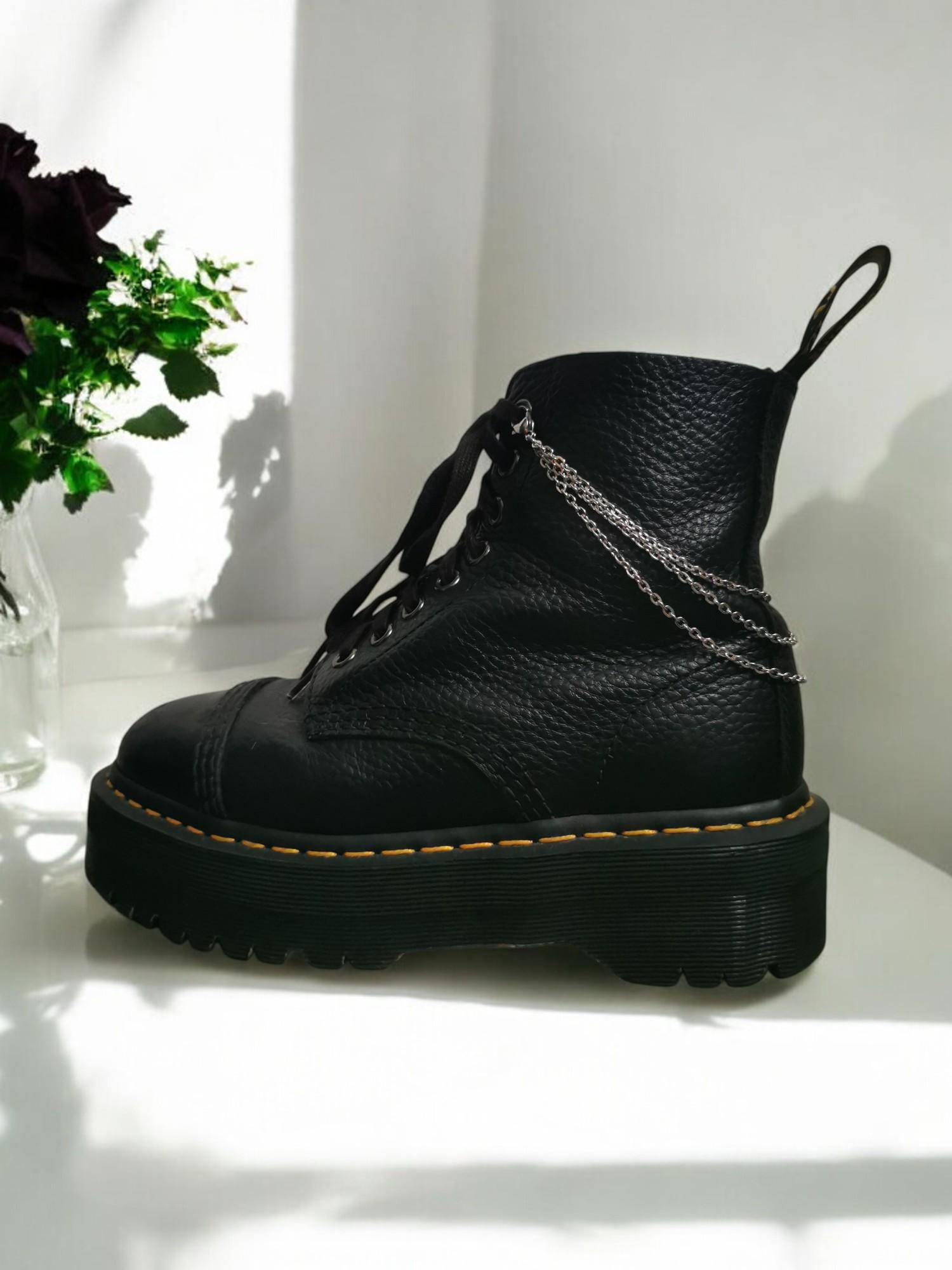 2Er Set Schuhkette Stiefelkette 2Er Set Schuhkette Stiefelkette von TenBlackRosesCo