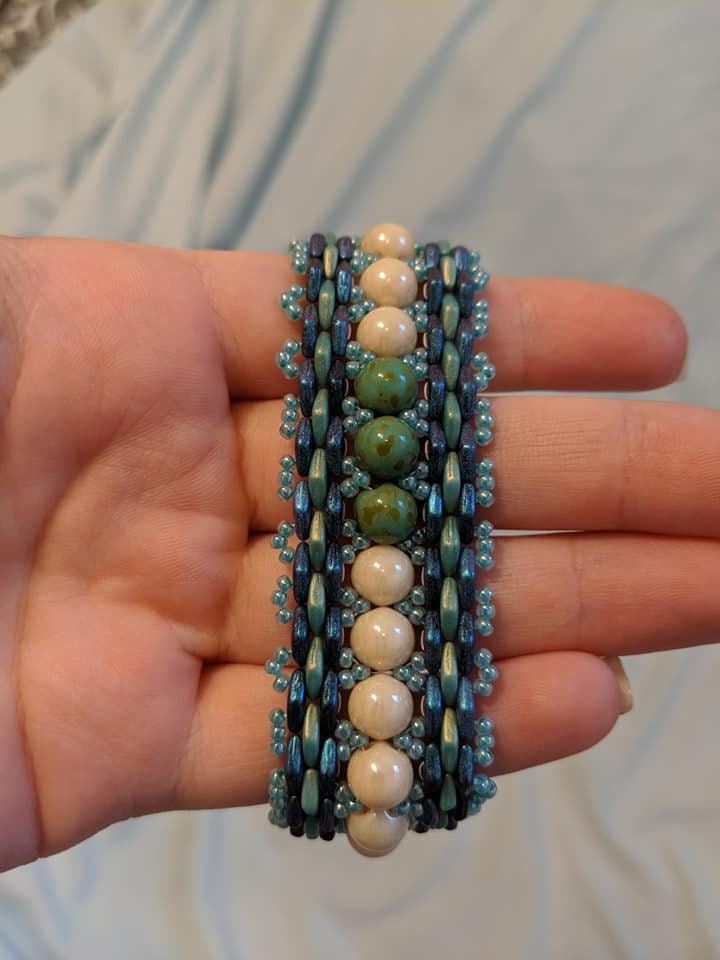 Blaue Träume Armband Blaue Träume Armband von TenPennyBeads