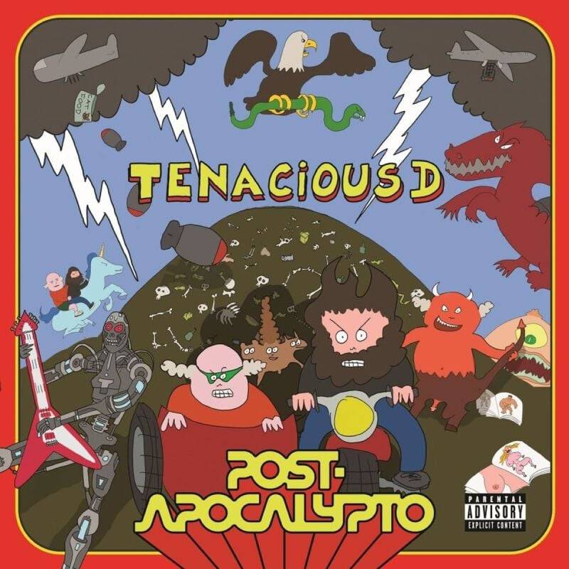 Tenacious D Post apocalypto LP multicolor von Tenacious D