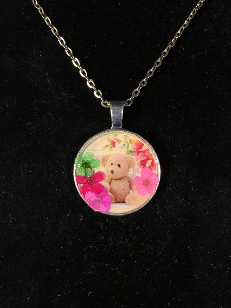 Flauschiger Teddy Blume Flauschiger Teddy Blume von TenaciousHopeGifts