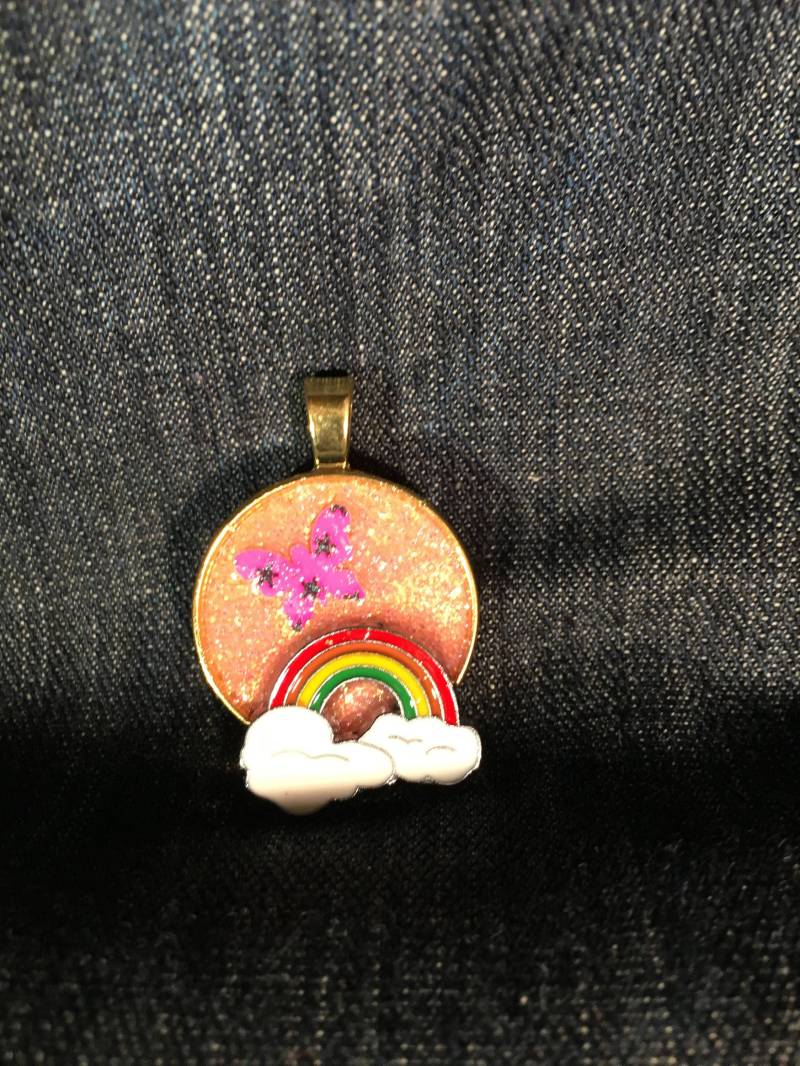 Glitzer Fliegen Über Den Regenbogen Glitzer Fliegen Über Den Regenbogen von TenaciousHopeGifts