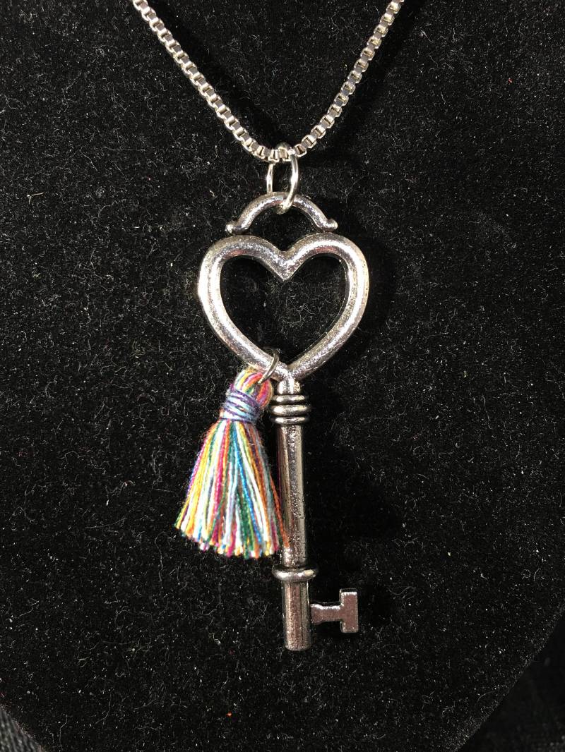 Ich Liebe Quaste Schlüssel von TenaciousHopeGifts