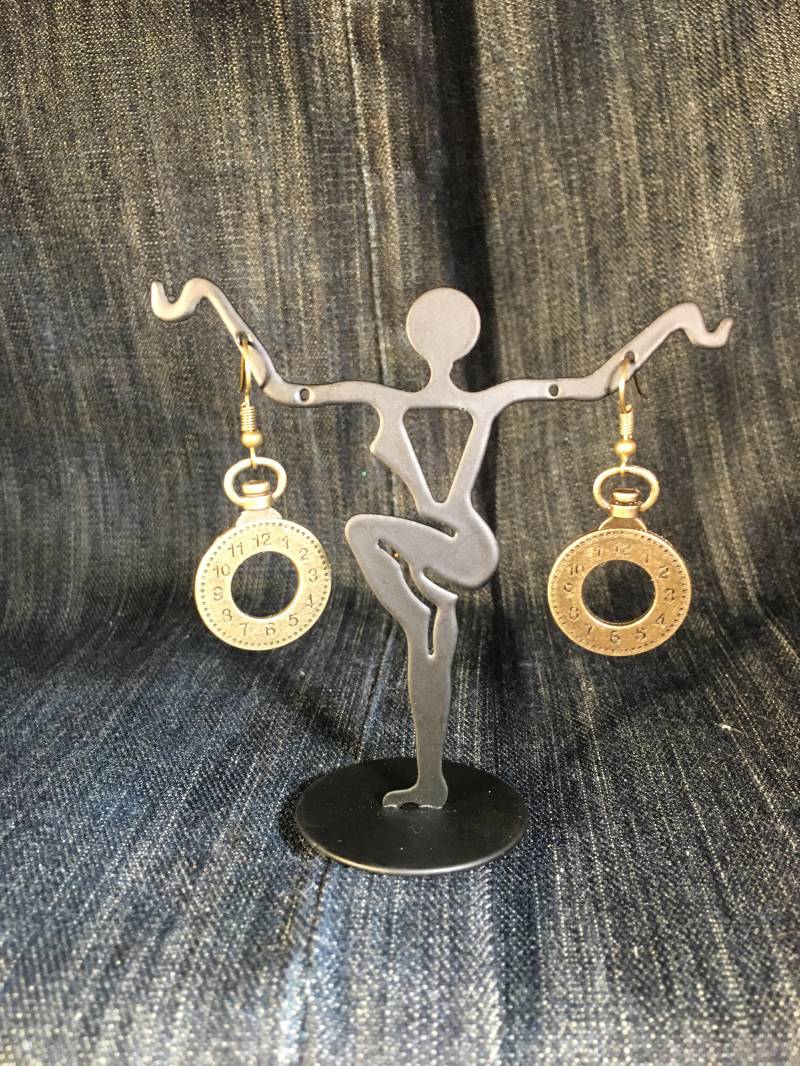 Uhr-Ohrringe von TenaciousHopeGifts