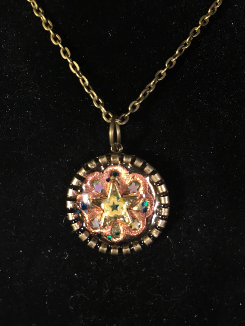 stern-Blumen-Anhänger stern-Blumen-Anhänger von TenaciousHopeGifts