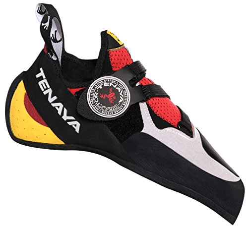 Tenaya Iati Gelb-Rot - Präziser leistungsstarker Kletterschuh, Größe EU 39 1/2 - Farbe Red - Yellow von Tenaya